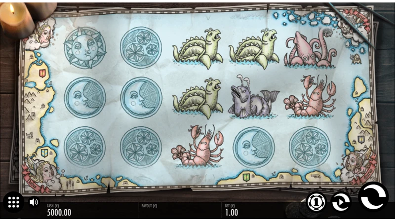 1429 Uncharted Seas slot game featuring nautical theme and expanding wild reels by Thunderkick